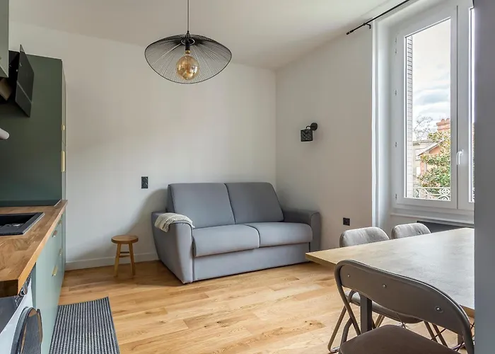 Appartement Totalement Renove 4 Couchage Proche Lyon